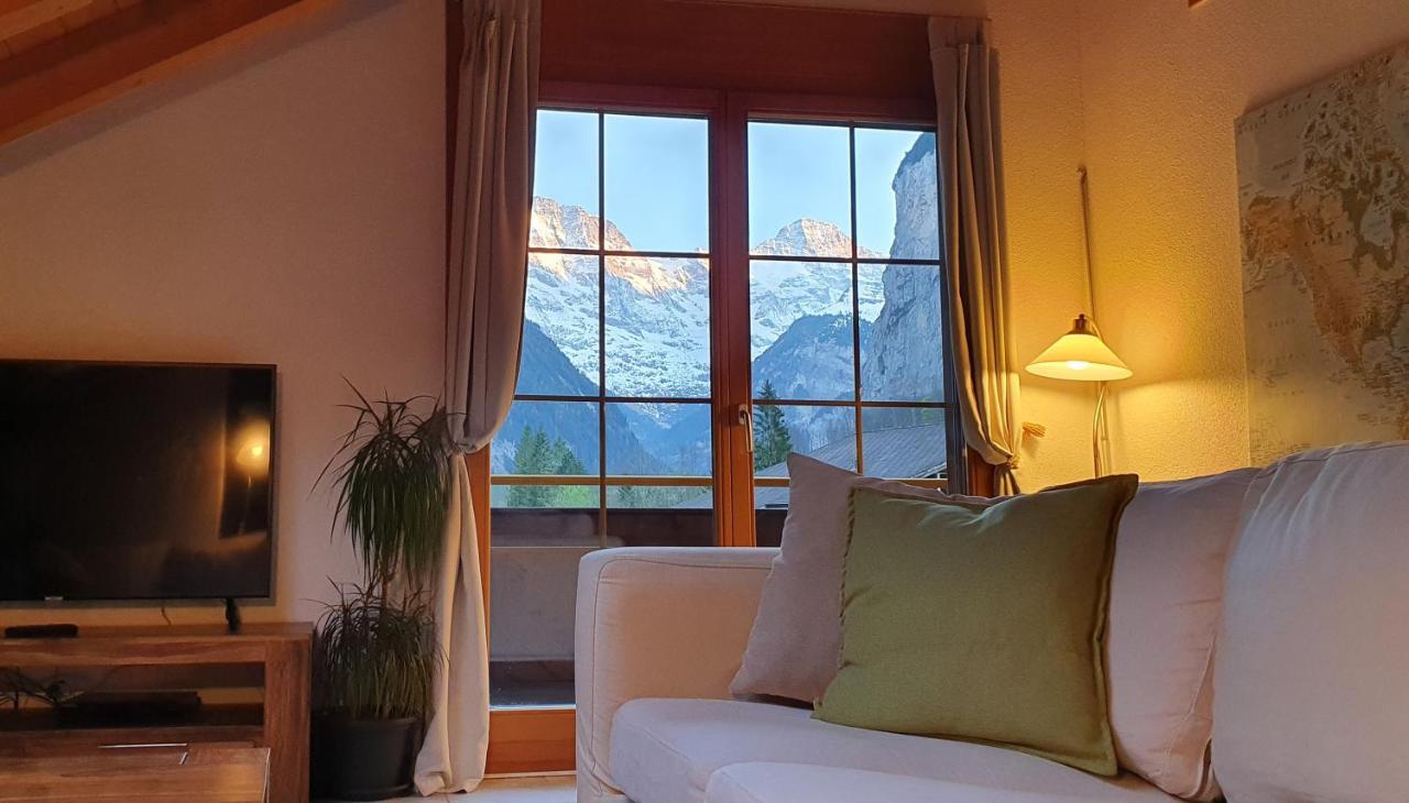 Apartment Honegg Lauterbrunnen Dış mekan fotoğraf